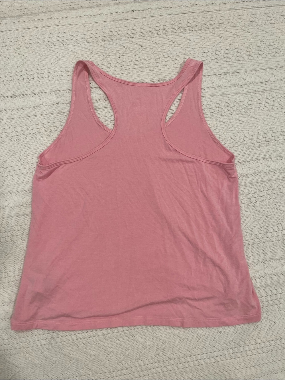 American Eagle Soft & Sexy Pink Racerback Tank Top - Size Small - Picture 2 of 6